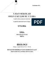 Biologi Soal Uas 21 Ok