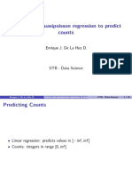 Poisson and Quasipoisson Regression To Predict Counts: Enrique J. de La Hoz D