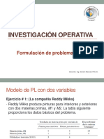 21 - Formulación de Problemas de PL