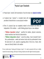 Physical Layer Standards: Medium Dependent