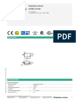 Inductive Sensor NCB2-V3-N0: Dimensions