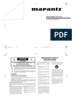 Marantz SR 5500 Manual