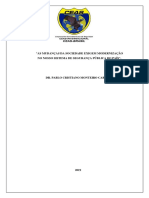 E-Book - AS MUDANÇAS DA SOCIEDADE EXIGEM MODERNIZAÇÃO NO NOSSO SISTEMA DE SEGURANÇA - Dr. Pablo Monteiro