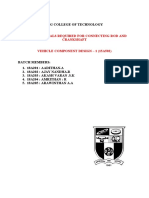 Topic: Materials Required For Connecting Rod and Crankshaft: PSG College of Technology