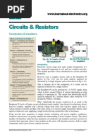 Circuits & Resistors: Conductors & Insulators