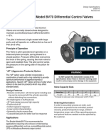 Model BV70 Differential Control Valves: Description