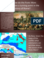 Aim: How Do The Punic Wars Demonstrate A Turning Point in The History of Rome?