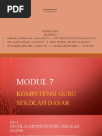 Perspektif Pendidikan SD (Pdgk4104) Modul 7 & 8