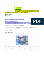 Taken From Course Structure 3 Phase Induction Machines