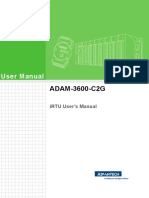 ADAM-3600-C2G: User Manual