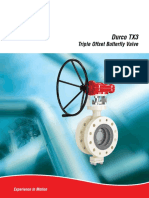 Durco TX3: Triple Offset Butterfly Valve