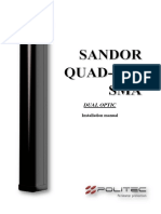 SANDOR QUAD SMA - SANDOR - QUAD-ESA - SMA - Manual Instalare