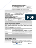 MSDS Bonaire Frescura Ambiental Frutos Rojos V1