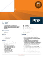 FortiEDR 4.2 Course Description-Online