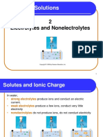 2 Electrolytes and Nonelectrolytes: Chapter 4 Solutions