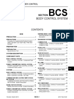 BCS Nissan Titan 2016 XD Body Control Module Maintenance Manual