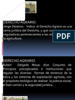 Derecho Agrario