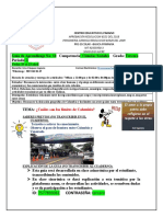 Guía 14 Ciencias Sociales Límites de Colombia