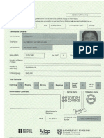 Ielts: Candidate Details