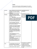 Clarifying Language - Celta Observation Task