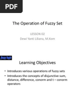 02 - The Operation of Fuzzy Set