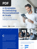 4 Strategies To Delivering Personalization at Scale: A Blueprint For Intelligent Experiences