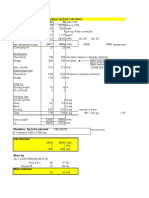 Depericarping System: Fiber Cyclone Fan Back Calculation Plant Capacity/Line