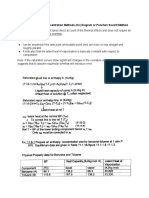 Distillation: Enthalpy Concentration Methods (HX) Diagram or Ponchon Savarit Method