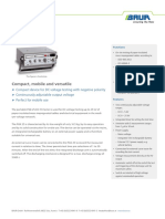 DS - DC HV Tester - PGK 25 - BAUR - En-Gb