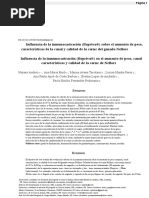 Influencia de La Inmunocastración (Bopriva®) Sobre El Aumento de Peso, Las Características de La Canal y La Calidad de La Carne Del Ganado Nelor