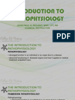 Introduction To Pathophysiology