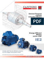 General Purpose 3-Phase Induction Motors: Product Catalogue