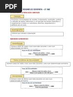 Resumos de Geografia - 8 Ano