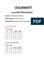 Proof of Equivalence Laws