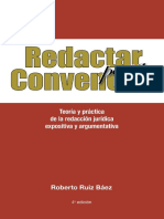 REDACTAR PARA CONVENCER - Teoría y Práctica de La Redacción Jurídica Expositiva y Argumentativa - Roberto Ruiz Báez