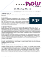 A Biblical Theology of The City - Tim Keller PDF