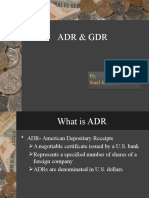 ADR&GDR