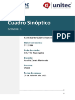 Karl Gutierrez - 31121344 - Cuadro Sinóptico - Tarea 1.1