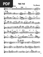 TAKE FIVE - Alto Saxo PDF