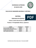 Practica #4 Propiedades Fisicas y Quimicas