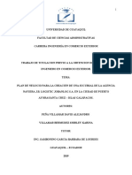 Plan de Negocio para La Creación de Una Sucursal de La Agencia Naviera J.B. LOGISTIC JOBANLOG S.A