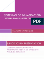 1 SISTEMAS DE NUMERACIÓN Unicos