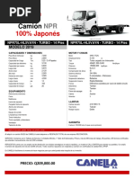 Isuzu Camiones NPR75