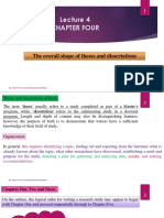 Chapter Four: The Overall Shape of Theses and Dissertations