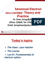 AP621-Lect01-Basic Electron Optics