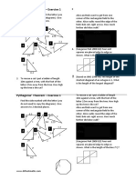 Pythagoras' Theorem - Exercise 1