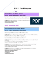 EVER11 Final Program