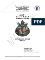 ICT - JAVA1-Grade11 - IntroToNumberSystems