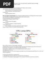 Cpus: Latency Oriented Design