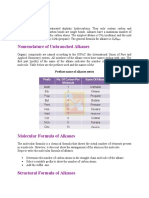 Alkanes: Prefixes Name of Alkanes Series